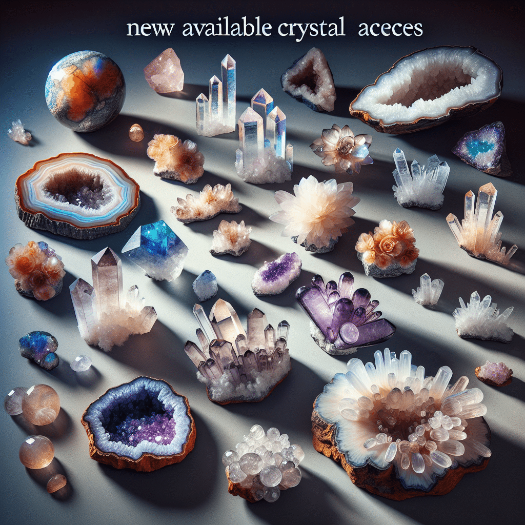 New Crystal Accent Pieces Available now