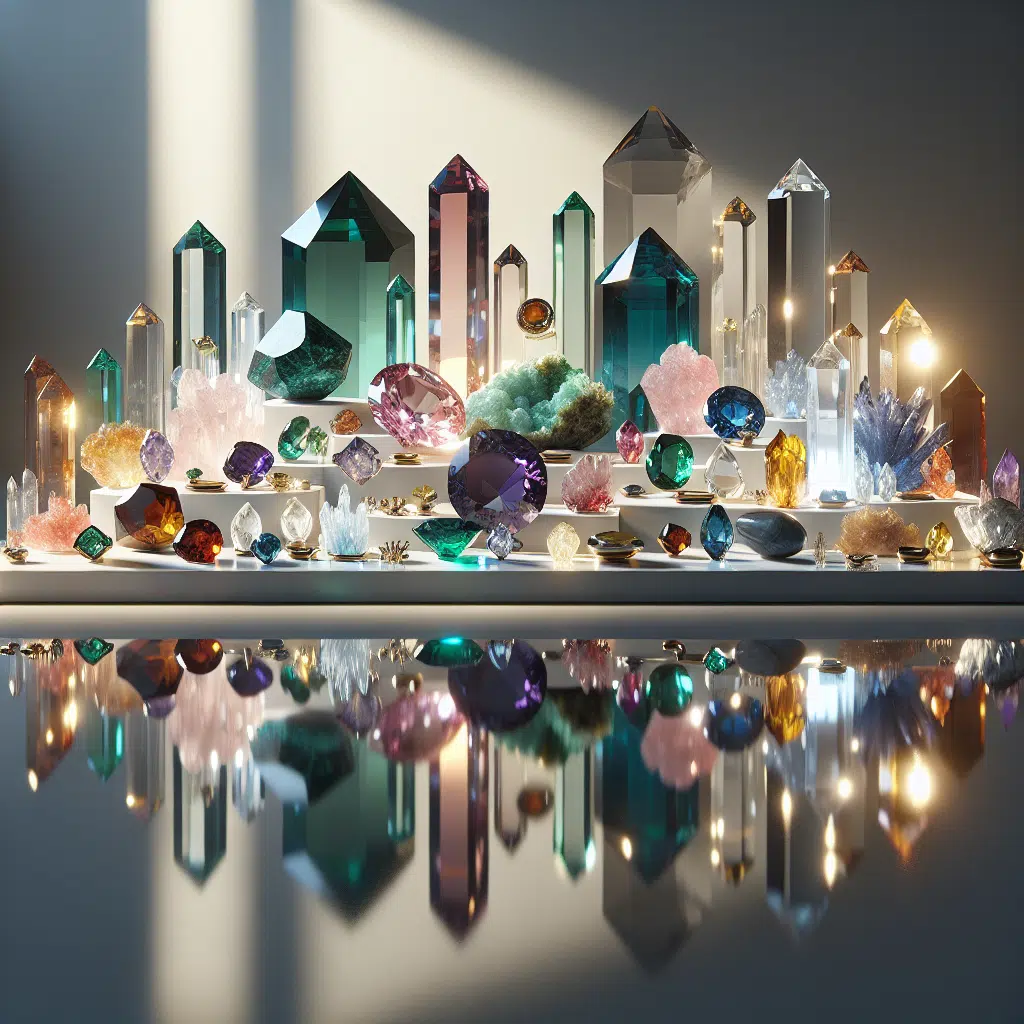 Gemstones and Crystals as Decor Accent Pieces