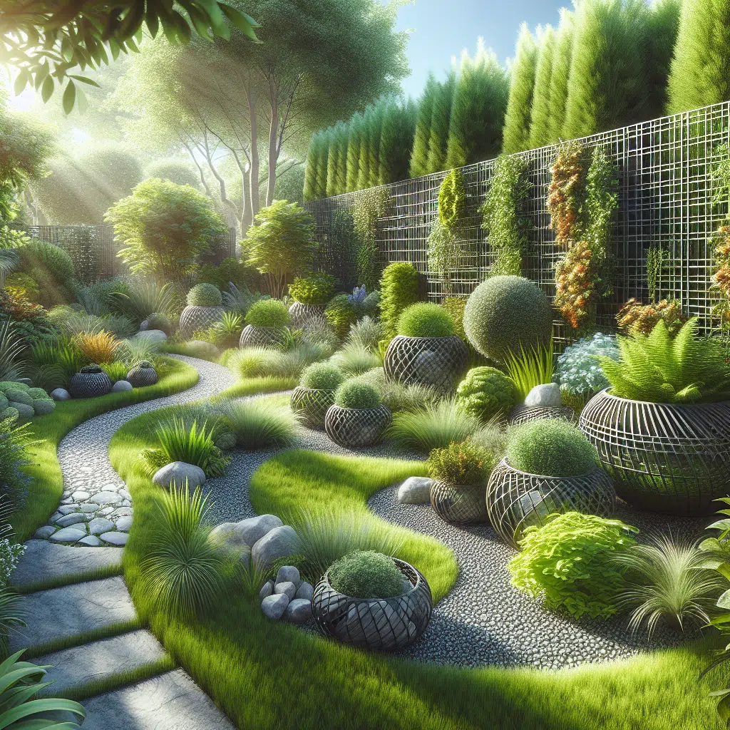 Transform Your Garden with Iron Gabion Baskets: A Modern Twist
